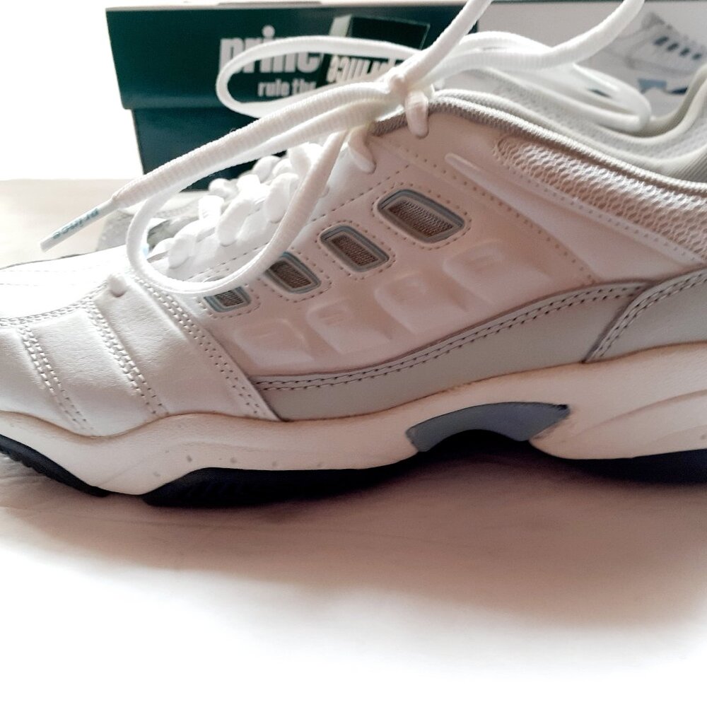 Prince Womens Tennis Shoes Virtue White Laces Sneakers 8.5 New
